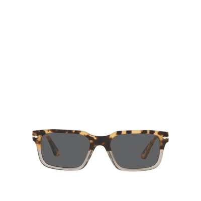 Persol Po3272s Brown Tortoise / Transparent Grey Sunglasses In Braun