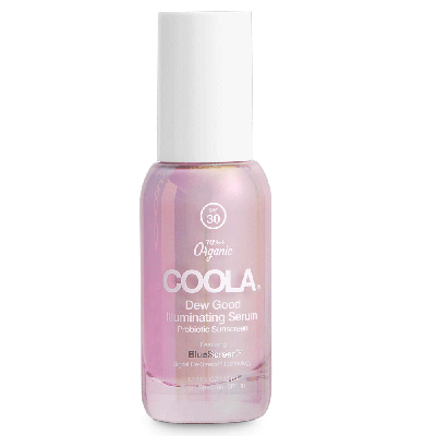 COOLA DEW GOOD ILLUMINATING SERUM PROBIOTIC SUNSCREEN SPF 30