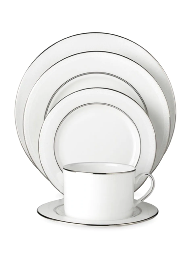 Kate Spade Cypress Point 5-piece Place Setting Set In White