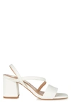 Journee Collection Womens Lirryc Heeled Sandals In White