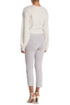Amanda & Chelsea Chelsea Stretch Ankle Pants In Dove Gry