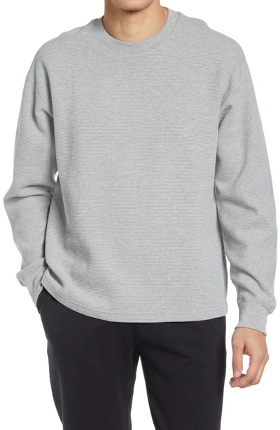 Reigning Champ Midweight Terry Standard Crewneck Sweatshirt In Gray