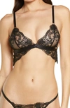 Bluebella Marseille Soft Lace Wireless Bra In Black