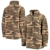 G-iii Sports By Carl Banks Camo Seattle Kraken Sherpa Quarter-zip Jacket In Camo