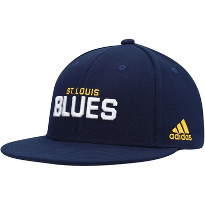 Adidas Originals Adidas Navy St. Louis Blues Snapback Hat