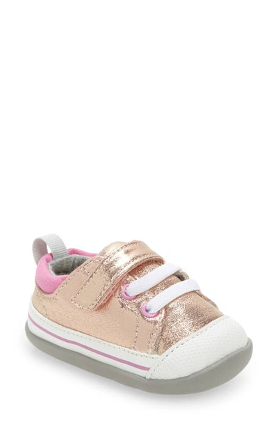 See Kai Run Kids' Stevie Ii Sneaker In Rose Shimmer