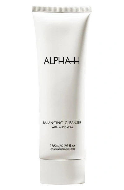 Alpha-h Balancing Cleanser With Aloe Vera 185ml In White