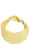 Ree Projects Mini Wyn Leather Top Handle Bag In Lemoncello