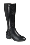 Journee Collection Morgaan Tall Boot In Black