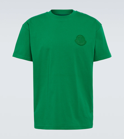 Moncler Genius 2 Moncler 1952 Logo Short-sleeve T-shirt In Green