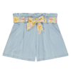 Tartine Et Chocolat Chambray Shorts In Bleach