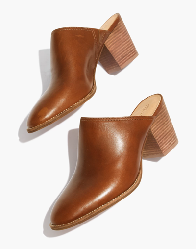 Madewell The Harper Mule In English Saddle