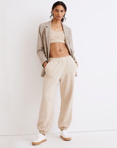 Mw L Oversized Sweatpants In Dried Flax