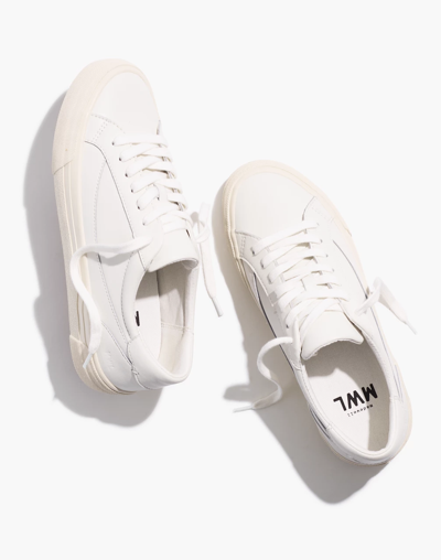 Mw Sidewalk Low-top Sneakers In Pale Parchment