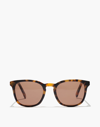 Madewell Ashcroft Sunglasses In Perfect Tort Multi