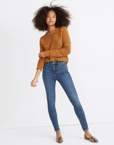 Mw 10" High-rise Skinny Jeans In Wendover Wash