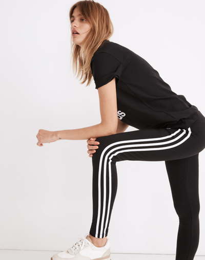 Mw Adidas&reg; Originals 3-stripes Leggings In True Black