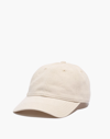 Madewell Broken In Baseball Cap In Alabaster