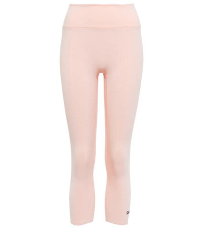 Victoria Beckham High-rise Leggings In Coralglow