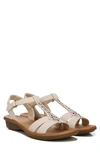 Soul Naturalizer Summer Embellished T-strap Sandal In Porcelain
