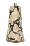 Marc Fisher Ltd Yale Chelsea Boot In Natural Multi Snake Print