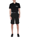 Alexander Mcqueen Men's Regular Fit Bermuda Shorts In Black