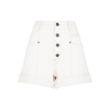 Isabel Marant Off-white Nadia Shorts In Nude &amp; Neutrals