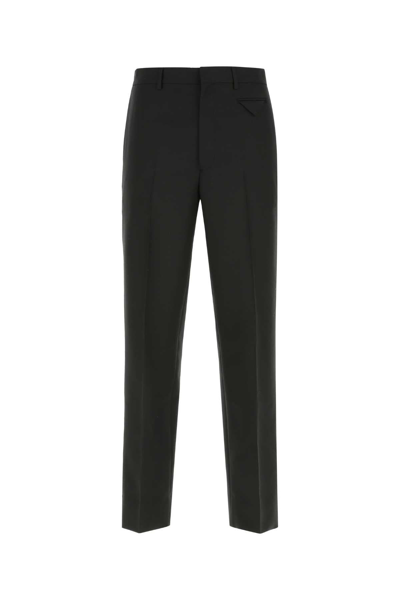 Prada Straight-leg Tailored Trousers In Black