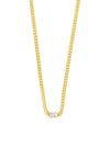 STERLING FOREVER WOMEN'S 14K GOLDPLATED BRASS & CUBIC ZIRCONIA PENDANT CHAIN