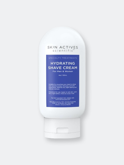Skin Actives Scientific Hydrating Shaving Cream | Specialty Collection | 4 Fl oz