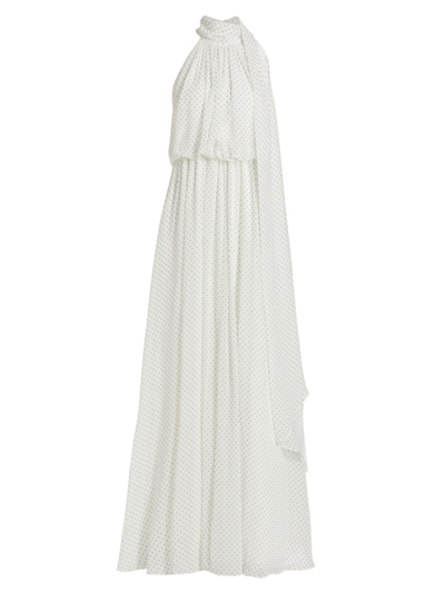 Halston Cecilia Gown In White