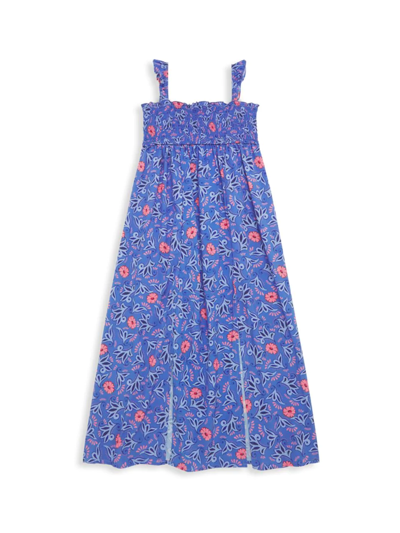 Agua Bendita Kids' Little Girl's & Girl's Danna Sleeveless Dress In Floral Multi
