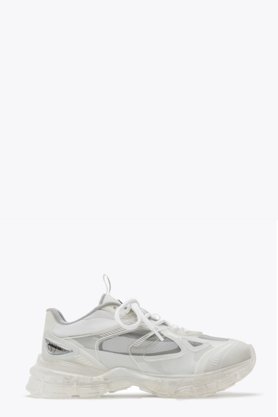 Axel Arigato Marathon Cinderella Transparent Pvc Low Sneaker - Marathon Cinderella In Bianco/trasparente