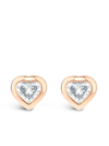 PRAGNELL 18KT ROSE GOLD SUNDANCE DIAMOND STUD EARRINGS