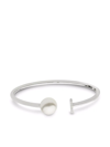 AUTORE MODA AVA PEARL DIAMOND-EMBELLISHED BANGLE