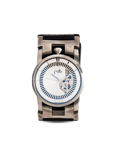Parts Of Four X Fob Paris R393 Oblivion Watch In Silver