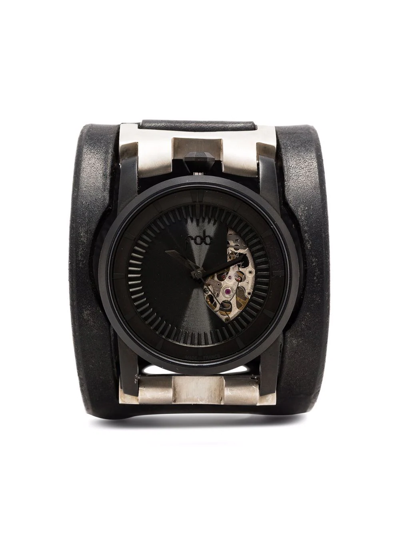 Parts Of Four X Fob Paris R532 Phantom Watch In Black