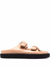 OFFICINE CREATIVE STRAPPED OPEN-TOE SANDALS