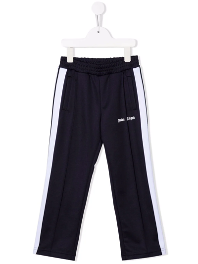 PALM ANGELS LOGO-PRINT TRACK PANTS