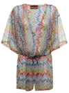 MISSONI MULTICOLOUR ZIGZAG-PRINT KAFTAN PLAYSUIT