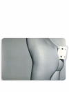 Seletti Two Of Spades-print Placemat In Grey