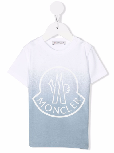 Moncler Babies' Girls Grey Cotton Logo Dress