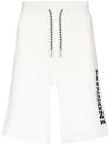 Missoni Zig-zag Logo Cotton Shorts In Camato Zigzag