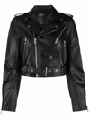 AMIRI ZIPPED BIKER JACKET