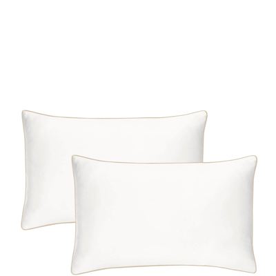 Iluminage Skin Rejuvenating Anti-aging Copper Pillowcase Duo - Ivory White