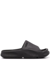 Heron Preston Chunky-sole Open-toe Slides In Schwarz