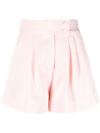 STYLAND HIGH-RISE PLEATED SHORTS