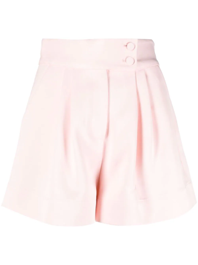Styland High-waist Flared Tailored Shorts In Rosa