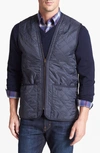 Barbour Liddesdale Quilted Vest In Navy