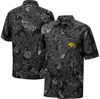 COLOSSEUM COLOSSEUM BLACK IOWA HAWKEYES THE DUDE CAMP BUTTON-UP SHIRT